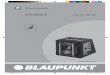 Active Subwoofer - Blaupunkt · The subwoofer box automatically switches on if a music signal is received. If no music signal is received for more than 60 seconds, the GTb 8200 A