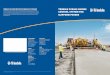 TRIMBLE: THE CONSTRUCTION TECHNOLOGY STANDARD …...Trimble® PCS900 Paving Control System for Slipform Pavers uses automatic steering and 6-way control of the pan to keep the paver