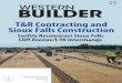 May 2014 ACP WESTERN BUILDER - Journeyferent slipform pavers at 10 different widths. “They recognized that constant - ly changing the paver widths would create downtime while the