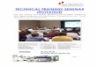 TECHNICAL SEMINAR INVITATION-2014...TECHNICAL TRAINING SEMINAR INVITATION One day seminar on Vibration, Balancing and Condition Monitoring with special emphasis on Aero-Space, Petrochemical