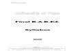 Final B.A.B.Ed. Syllubls 2008 - pdfMachine from Broadgun … · 2010-04-07 · Final B.A.B.Ed. Syllabus 0 2008 pdf Machine I s a pdf writer that produces quality s with ease! Produce