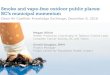 Smoke and vape-free outdoor public places: BC’s municipal ...€¦ · Smoke and vape-free outdoor public places: BC’s municipal momentum Clean Air Coalition Knowledge Exchange,
