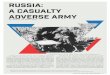 Russia: a casualty adverse army · 2018-02-16 · hordes of the Soviet Red Army. The U.S. and NATO expected to engage in combat against advancing echelons of tanks and infantry swarming