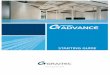 ADVANCE CONCRETE Starting guide · 2011-02-07 · − AutoCAD® compatible graphics-card 128 MB or better − Min. 512 MB free disk space on the hard disk − Network adapter −