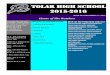 Tolar High School 2015-2016...Page 14 Tolar High School 2015-2016 Science and engineering Courses Science Biology/Adv. Chemistry/A&P Ms. Nowell dnowell@tolarisd.org Biology will be