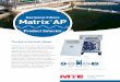 Harmonic Filters Matrix APsonicautomation.co.th/.../2019/12/MTE_Matrix-AP-Catalog.pdfSimply put, our Matrix® AP is the most advanced passive filter on the market today. Most traditional