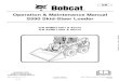 Operation & Maintenance Manual S590 Skid-Steer …...4 S590 Operation & Maintenance Manual DECLARATION OF CONFORMITY (CONT’D) Contents of EC Declaration of Conformity This information