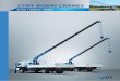 STIFF BOOM CRANES - DY · 2015-09-10 · WORKING RANGE DIAGRAM STIFF BOOM CRANES Speci˜cations Functions & Features Outstanding mobility and great economic value with extreme power