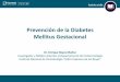 Prevención de la Diabetes Mellitus GestacionalPrevención de la Diabetes Mellitus Gestacional Dr. Enrique Reyes Muñoz Investigador y Médico Adscrito al Departamento de Endocrinología