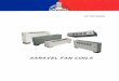 SARAVEL FAN COILS fancoil.pdf · 2015-08-23 · APPLICATIONS 3 SARAVEL Fan-coil unit are intended for individually controlled room air conditioning in buildings. Fan- Coils are used