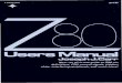 Z80 Users Manual 1980 - Carr - fsck.technology Stuff/Z80 Users Manual 1¢  The Z80 is an integrated circuit