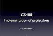 CS488 - evlperspective projection: it transforms the world-coordinate positions such that the view volume becomes the perspective projection canonical view volume • Npar: normalizing