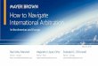 How to Navigate International Arbitration€¦ · • Arbitration and Mediation Centre of the Santiago Chamber of Commerce (CAM Santiago) - Hears national and international commercial
