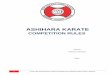 ASHIHARA KARATE · 2019-09-13 · Appendix 6 – KATA list ... governing Ashihara Karate worldwide and has the roots in the karate style created by Sendai Kancho Hideyuki Ashihara,