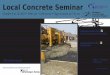 Local Concrete Seminar - Michigan Technological …Local Concrete Seminar Registration* Fee: $65 Register online for October 9 or October 10 Questions? E-mail: ctt@mtu.edu Required