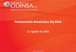 Presentación Resultados 2Q 2015 - Odinsa...Hechos Destacados ... 2.830 2.773 2.940 2.773 -1.000 2.000 4.000 Santa Marta Paraguachón Recaudo Mensual (Cifras en millones de pesos)
