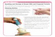 Handling and Storage of Breast Milk and Prepared Formula · 2016-08-29 · Handling and Storage of Breast Milk and Prepared Formula Milk is susceptible to bacterial contamination,