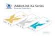 AdderLink X2-Series ... · PDF file 3 ON Hotkeys = ALT and SHIFT 2 ON 3 OFF Hotkeys = CTRL and ALT 2 ON 3 ON Hotkeys disabled REMOTE Switch 4 This switch is reserved for future use
