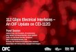 112 Gbps Electrical Interfaces An OIF Update on CEI-112G · 3/12/2020  · Principal Engineer, Cisco OFC 2020, San Jose, March 10-12, 2020 CEI-112G ... Going from 50 Gbps to 100 Gbps