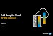 SAP Analytics Cloud...model is BW Query, hierarchy must be active in BW Query) Blending Engine and Data Transfer Blend operations are executed in the SAP HANA engine of SAP Analytics
