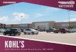 KOHL’S - Matthewsinvestment grade tenant (NYSE: KSS), 100% leased to Kohl’s with minimal landlord responsibility. Kohl’s is shadow anchored by both Hobby Lobby and Ashley Furniture