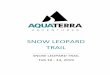 SNOW LEOPARD TRAIL - Aquaterra Adventures · They rule the cliffs of Trans-Himalayan landscape in Spiti and Ladakh, in India and are highly revered by the locals. Due to this, snow