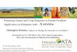 Potassium Status and Crop Response to Potash Fertilizer ......Potassium Status and Crop Response to Potash Fertilizer Application on Ethiopian Soils - A review Mulugeta Demiss, Tegbaru