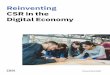 Reinventing CSR in the Digital Economy...Reinventing CSR in the Digital Economy 2 The role of Corporate Social Responsibility in today’s market IBM’s approach to Corporate Social