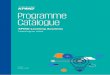Programme Catalogue - KPMG€¦ · Tableau - Advanced ‘Business Analytics using R and Tableau - Advanced’ is a four-day, instructor-led classroom course which covers tools R and