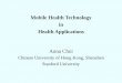 Mobile Health Technology in Health ApplicationsWith the explosion of digital data, mobile health technologies are ubiquitous in the delivery of healthcare services The mobile devices