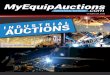 MyEquipAuctions...2 • october 29, 2018 • details : inspection november 19 or by appointment/mike 514.449.2446 auction november 20 10 am day 7800 autoroute transcanadienne, pointe-claire,