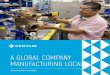 A GLOBAL COMPANY MANUFACTURING LOCALLY€¦ · CHARDON, OH DOVER, NH BROOKFIELD, WI GLENDALE, WI A GLOBAL COMPANY MANUFACTURING LOCALLY At Pentair, we strive to offer the highest
