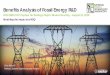 Benefits Analysis of Fossil Energy R&D...Benefits Analysis of Fossil Energy R&D 2018 NETL CO2 Capture Technology Project Review Meeting – August 13, 2018 Modeling the Impacts of