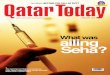 inside this issue - Qatar Todayqatartoday.online/wp-content/uploads/2017/04/02_QT... · inside this issue February 2015 / Vol. 42 / Issue 02 COVER STORY 42 SEHA: A CRITICAL EULOGY