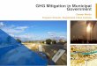 GHG Mitigation in Municipal Governmentdocuments.grenadine.co/Citizens' Climate Lobby/2017...•Guidance on GASB rules for conservation and efficiency •Implementation Projects •IRS
