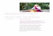 ADVANCED YOGA TEACHER TRAINING · With such a diversity of Yoga students attending classes, each of us will face countless layers of ethical dilemmas across our lifetime as a Yoga