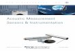 Acoustic Measurement Sensors & Instrumentation · Acoustic Measurement Sensors & Instrumentation. 2. PCB Piezotronics, Inc. Toll-Fre e. ... our business partners to measure the lowest