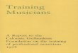 Training Musicians - s3-eu-central-1.amazonaws.com€¦ · Musicians A Report to the Calouste Gulbenkian Foundation on the training of professional musicians. Calouste Sarkis Gulbenkian