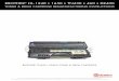 Brother HL1240 1650 TN436 460 DR400 - UniNet...BROTHER HL-1240 • 1650 • TN430 • 460 • DR400 TONER & DRUM CARTRIDGE REMANUFACTURING INSTRUCTIONS Released in 1999 the Brother