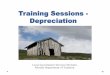 Training Sessions - Depreciation ... Second type of accrued depreciation Examples of Functional Obsolescence include: • Over-improvement (not highest and best use of the site) •