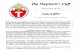 The Shepherd’s Staff€¦ · The Shepherd’s Staff Newsletter of the Diocese of the Western States August 2018 The Right Reverend Donald M. Ashman Welcome to the first edition