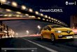 Renault CLIO R.S. - AustralianCar.Reviewsaustraliancar.reviews/_pdfs/Renault_ClioRS_X98_Brochure...The architecture of the front axle has been re-designed, with oversizing of some