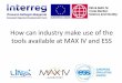 How can industry make use of the tools available at MAX IV ... · Studies of ultra-fast processes in materials, 100 fs. Hard X-rays, diffraction and X-ray scattering 2. NanoMAX Imaging,