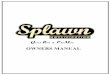 OWNERS MANUAL - Splawn Guitars Manual rev-2-4.pdf · OWNERS MANUAL Q UICK R OD & P RO M OD. POWER ON STANDBY ON PRESENCE BASS MIDDLE TREBLE SOLO VOLUME by Splawn GAIN BASS TREBLE