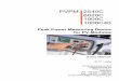 UI-Kennlinienmeßgerät für Solarmodule und -generatorenaao342/manuals/Bedienungsanleit… · PVPM Users Manual Page 6 Introduction 2 Introduction The devices of type PVPM enables