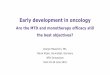 Are the MTD and monotherapy efficacy still the best ...winconsortium.org/files/Early-development-in-oncology-Massimini-SC… · • There is a need for a pre-competitive space where
