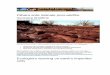 Pilbara soils indicate post-wildfire recovery timeline€¦ · Pilbara soils indicate post-wildfire recovery timeline Written by Sally Wilkinson Although the study’s findings relate