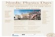 Nordic Physics Days - AU€¦ · nordic physics days lund university 12-14 june 2013 conference topics astronomy and astrophysics atomic and molecular physics biophysics and soft