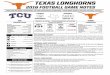 TEXAS LONGHORNS€¦ · texas longhorns 2016 football game notes four-time national champions • 28-time conference champions • third most wins in college football history