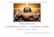 VIACRUCIS CHRISTUS VIVIT - CRISTO VIVEsrdelamisericordia.com/wp-content/uploads/2019/04/2A.-Viacrucis-2… · como una verdadera vocación (CV 272). 15) Hoy queremos decirles a los